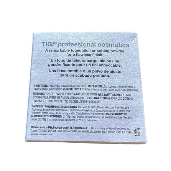NEW TIGI Professional Cosmetics Setting Powder Foundation Shade Shi Shi 7045 - Picture 5 of 5